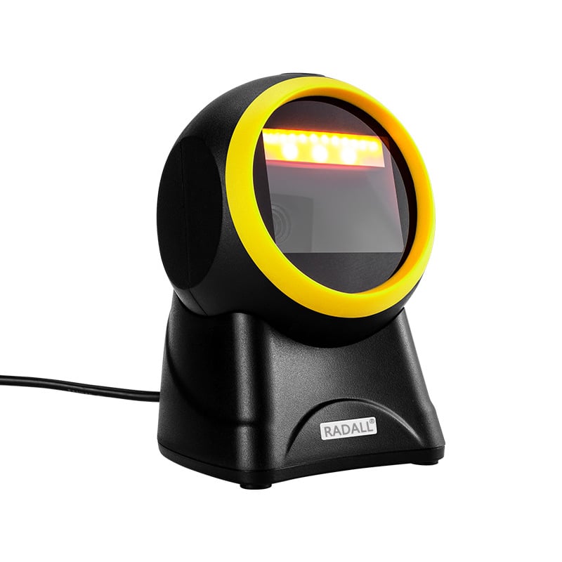 Radida 2055 Πλατφορμ-τύπου σαρωτής κωδικών 2D/1D – USB, για σούπερ μάρκετ, φαρμακεία, βιβλιοπωλεία και ασφαλιστικές κάρτες υγειονομικής περίθαλψης