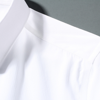 Muška košulja s dugim rukavima, korejskog stila, slim fit, elegantna i svestrana za jesen-zimu 2024