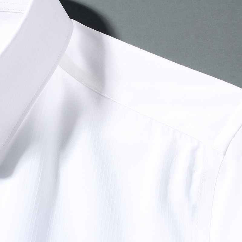 Muška košulja s dugim rukavima, korejskog stila, slim fit, elegantna i svestrana za jesen-zimu 2024