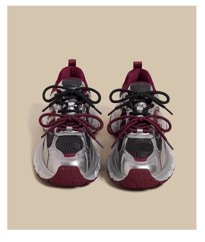 Dječje tenisice za djevojčice u stilu dad shoes, 2026 proljeće‑jesen, prozračne, protuklizne, svakodnevne tenisice za trčanje