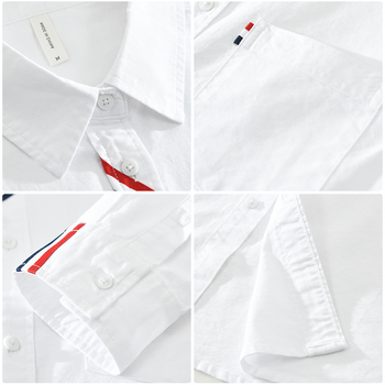 Мъжка риза в японски стил с дълъг ръкав, семпъл ежедневен дизайн, свободна кройка, джоб