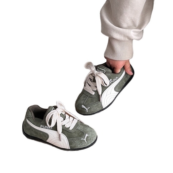Dječje tenisice od prirodne kože, proljeće 2026, novi stil, meka potplata, protiv klizanja, ružičaste, unisex, Velcro zatvarač