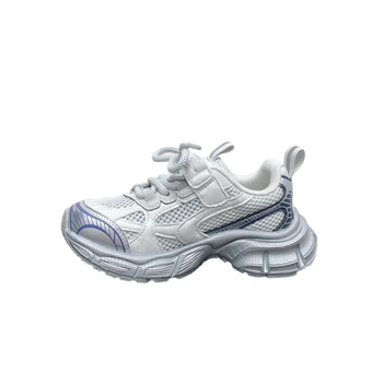Dječje tenisice s bojama blokova i prozračnom mrežicom, ljeto 2026, klasični dad sneakers, unisex