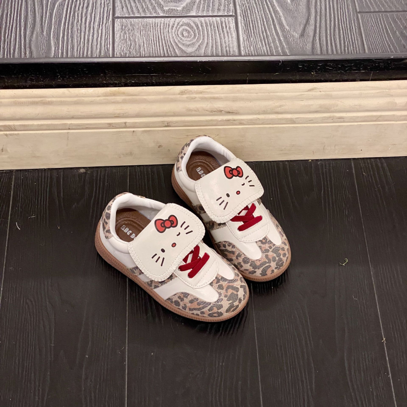 Dječje tenisice s leopard uzorkom, s Velcro zatvaračem, proljeće 2026