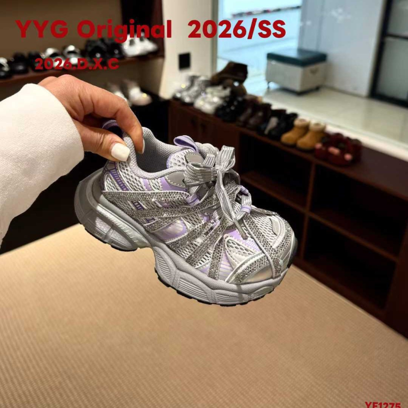2026. ljeto Djeca tenisice Spider-Man sa Velcro trakom i rhinestones, casual sportske chunky obuće