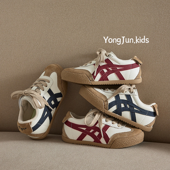 Dječje sportske tenisice, proljeće 2026, color-block dizajn u stilu German Army Trainer, svakodnevne unisex tenisice za djecu