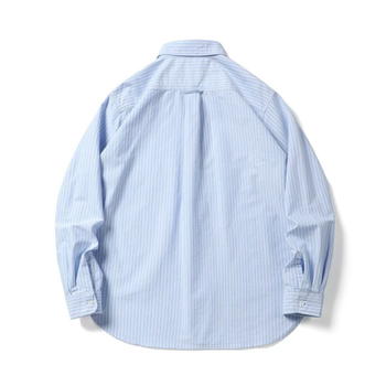 25SS japanskog stila, mala izvezeno, vertikalne pruge, muška ležerna silueta, dugi rukav Cityboy