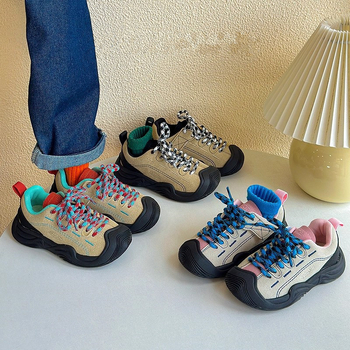 Dječje tenisice s korejskim stilom Ugly-Cute, za jesen-zimu, outdoor planinarske tenisice, unisex