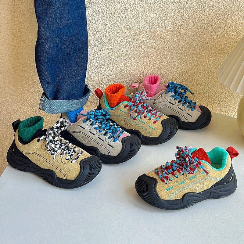Dječje tenisice s korejskim stilom Ugly-Cute, za jesen-zimu, outdoor planinarske tenisice, unisex