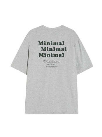 MYQ Pi Shuai muška pamučna T-shirt s kratkim rukavima, opuštena silueta, korejski stil, natpis slovima, okrugli izrez