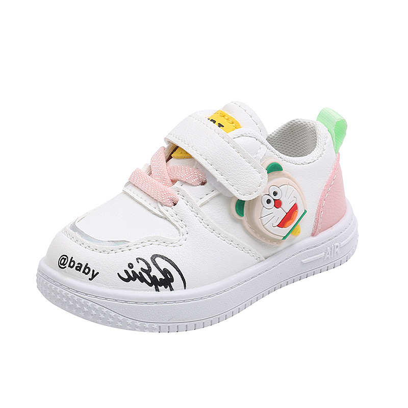 Svjetleće dječje cipele za 6-12 mjeseci, unisex, s Velcro kopčom, protuklizne, mrežasti gornji dio