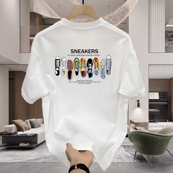 Ljeto 2026: muška majica kratkih rukava u američkom stilu, 100% pamuk, vrhunska kvaliteta, casual streetwear