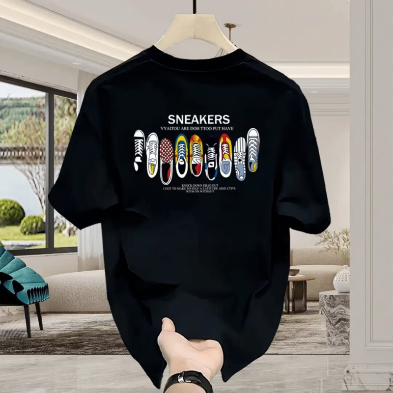 Ljeto 2026: muška majica kratkih rukava u američkom stilu, 100% pamuk, vrhunska kvaliteta, casual streetwear