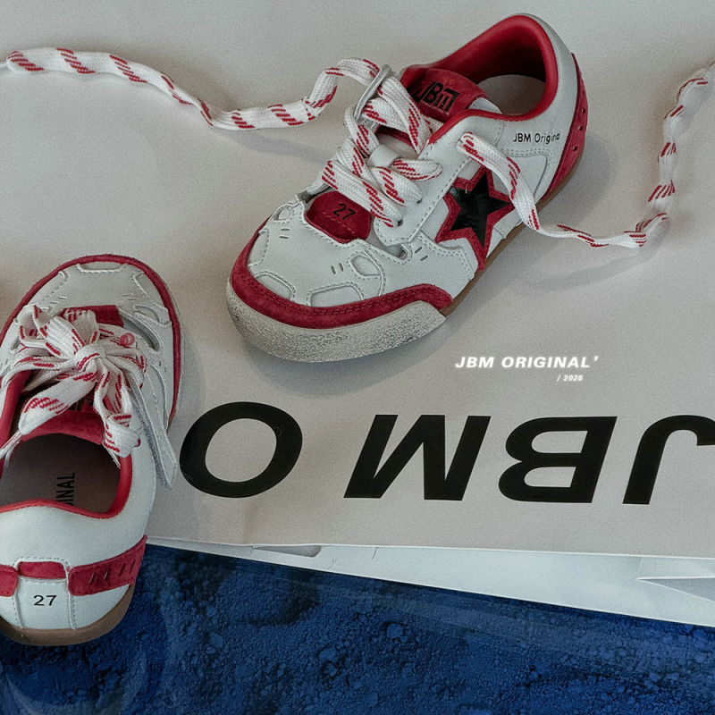 JBM dječje modne sportske tenisice s Velcro kopčanjem - unisex, sa zvjezdanim uzorkom, korejski stil s završnim bojom ispranim završetkom, gumeni potplat