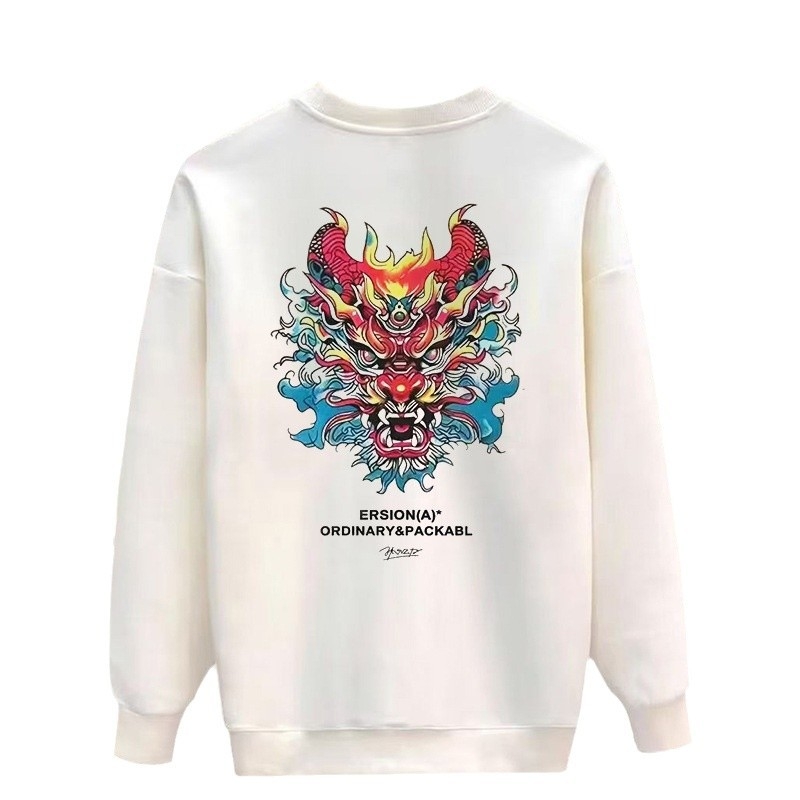 Мъжки плюс размер флисово подплатен дълъг ръкав зимен суитшърт, 96% памук, свободна кройна