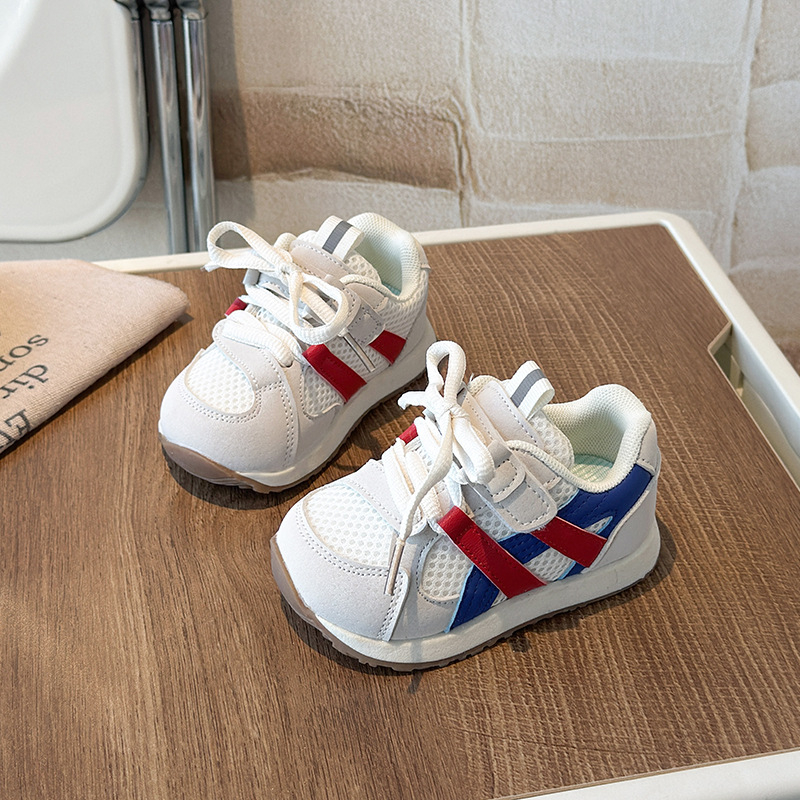 Proljetne dječje mrežaste tenisice, unisex, korejski stil s prugama, inspirirane All-Star