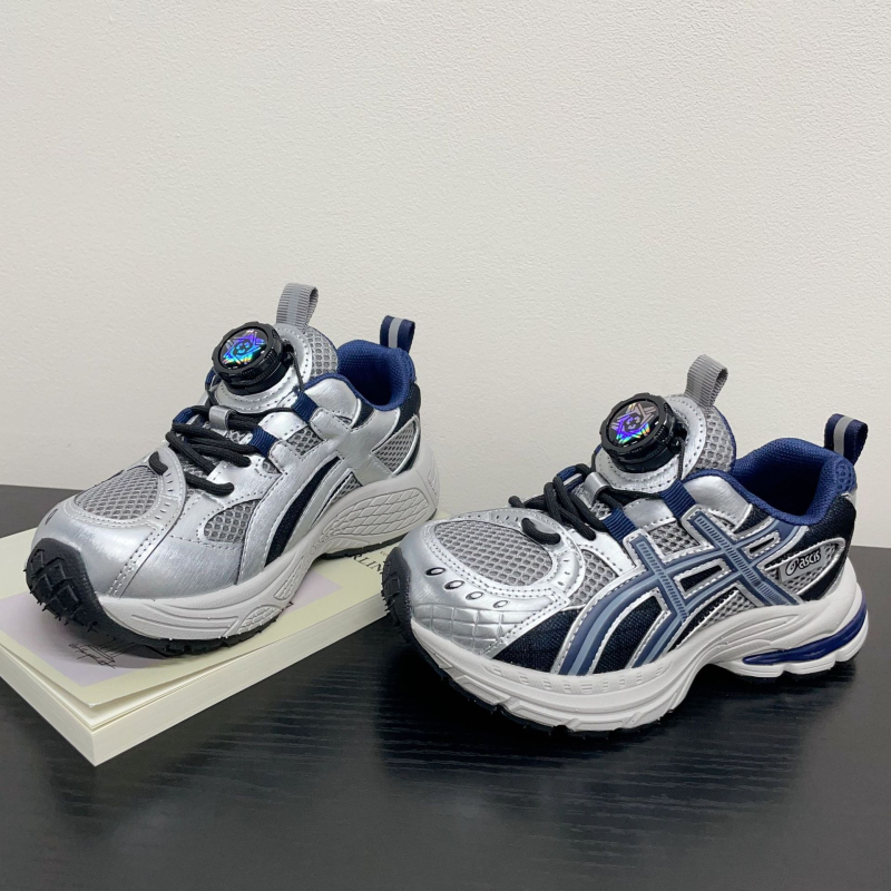 Korejskog stila trendy unisex dječje tenisice s rotirajućom kopčom, proljeće 2026
