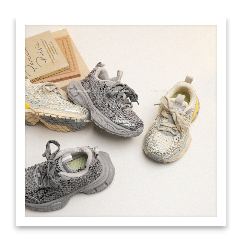XSHX Teutonic Armor ретро детски маратонки с велкро за унисекс деца, пролетно-есенни, леки и дишащи, антихлъзгави, с омекотена подметка