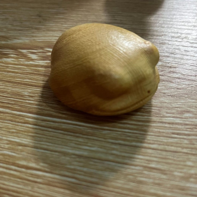 Thuja drveni ručni ukras, Wenwan stil, 3D graviranje, prirodno drvo