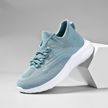 Унисекс дишащи Flyknit маратонки за лято, ежедневни спортни обувки, стил за двойки, леки