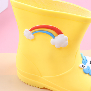 Rainbow Pony dječje gumene čizme za kišu, četiri sezone, lagane, vodootporne, otporne na habanje, crtan dizajn