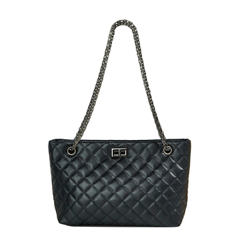 Ljetna nova ženska torba s lancem, nosiva u ruci, na ramenu ili crossbody, prešivani dijamantni uzorak, velika kapaciteta