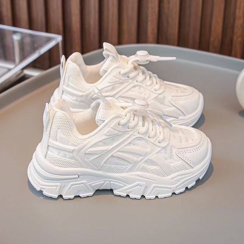Unisex dječje sportske tenisice, udobne casual tenisice, niski vrh, kopča na Velcro, prozračne, vodootporne, protuklizne
