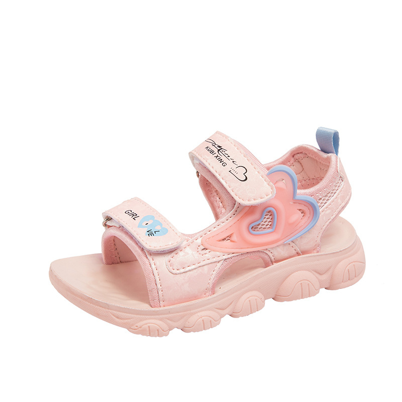 Unisex dječje sandale za plažu s Velcro kopčom, minimalistički ljetni komfor
