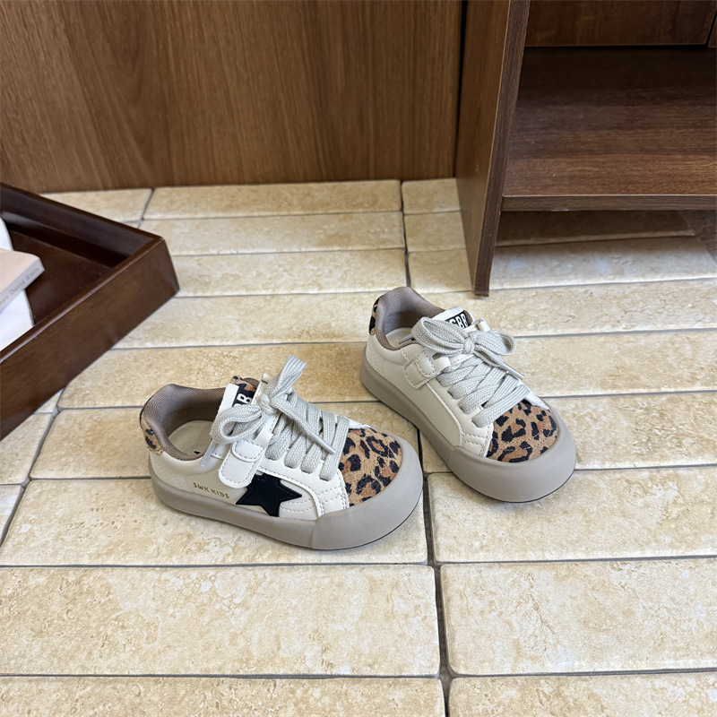 2026. proljeće dječje tenisice za dječake i djevojčice, mekana potplata, casual tenisice s leopard printom