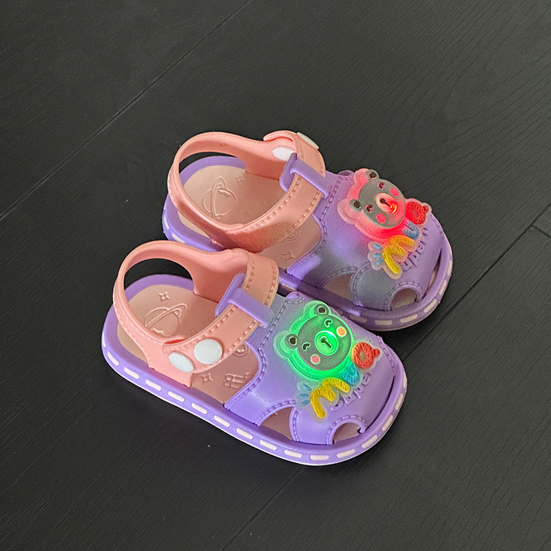 Unisex dječje cipele za hodanje s Velcro kopčom, slatke, zaštita od udara i protukliznost