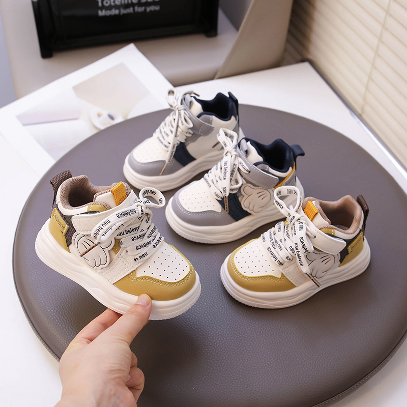Dječje tenisice za jesen 2025 s Velcro kopčanjem, unisex, protuklizna gumena potplata