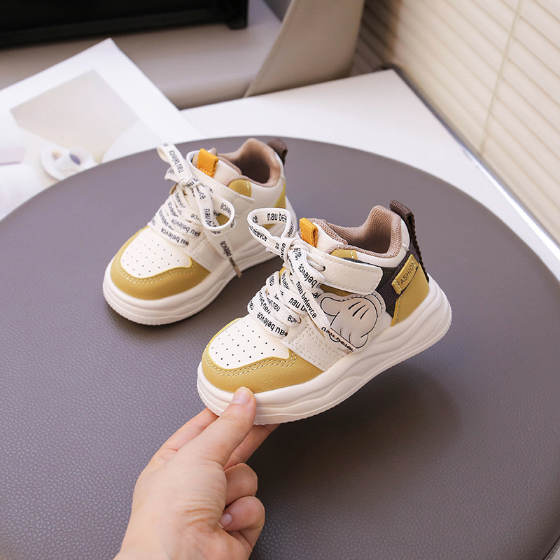 Dječje tenisice za jesen 2025 s Velcro kopčanjem, unisex, protuklizna gumena potplata