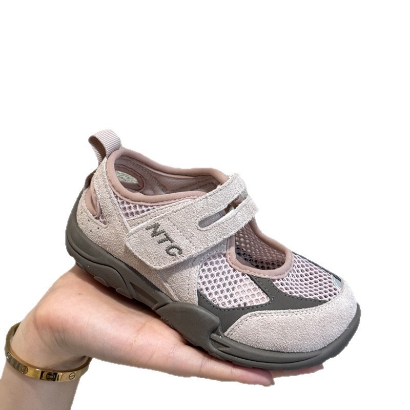Dječje sportske sandale, unisex, lagane, outdoor, s Velcro zatvaranjem, gumeni potplat, ljeto 2025