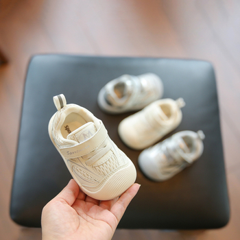 Cipele za bebe za učenje hodanja, 12-36 mjeseci, meka potplata, lagane, protuklizne, jesenske, s Velcro zatvaranjem