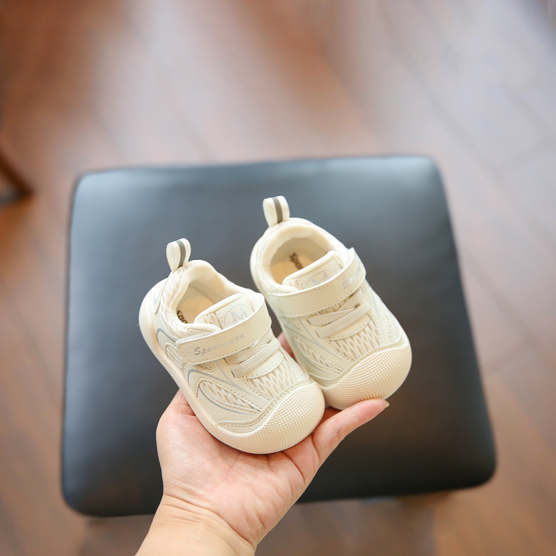 Cipele za bebe za učenje hodanja, 12-36 mjeseci, meka potplata, lagane, protuklizne, jesenske, s Velcro zatvaranjem