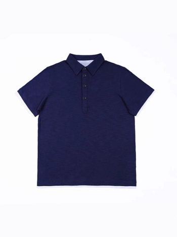BC Brand muška polo majica od čistog bambus-pamuka sa slub teksturom, ovratnik Turn-Down i poluotvorenim dekolteom, 180 g/m² - 37137