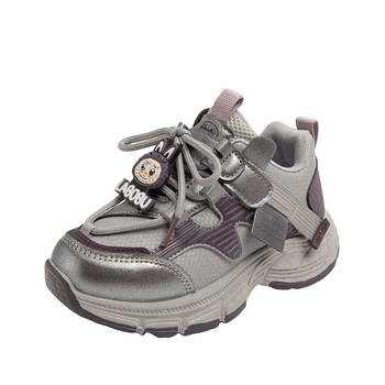 Jarné-jesenné detské športové topánky, protišmykové, ľahké, priedušné, s zapínaním na suchý zips, unisex