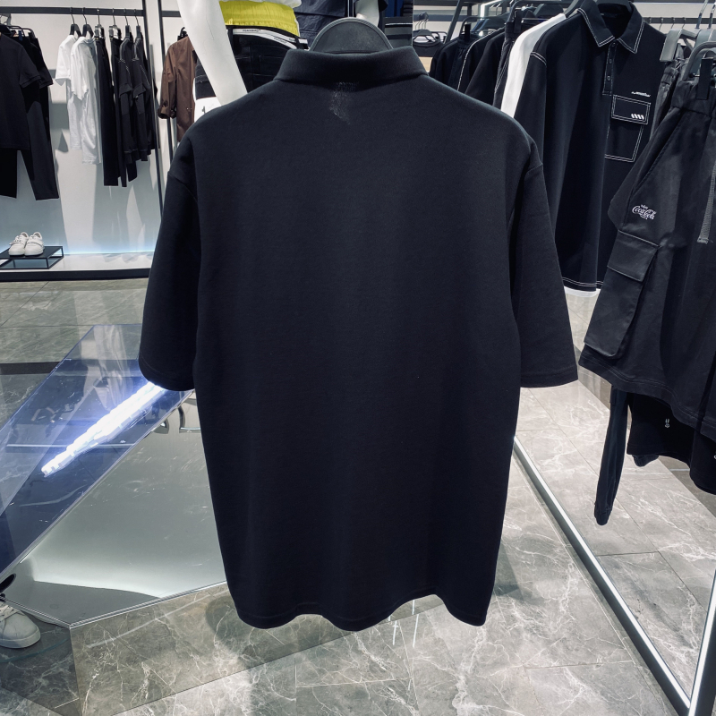 Muška ljetna polo majica s džepom, opuštenog kroja, kratkih rukava