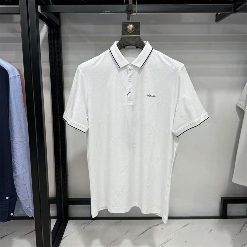 Sea Brand muška ljetna polo majica s kratkim rukavima, mercerizirana pamuk mješavina, kontrastne boje, elastičan kroj, model 2Y098A
