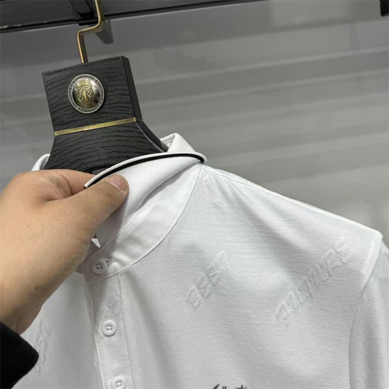 Sea Brand muška ljetna polo majica s kratkim rukavima, mercerizirana pamuk mješavina, kontrastne boje, elastičan kroj, model 2Y098A