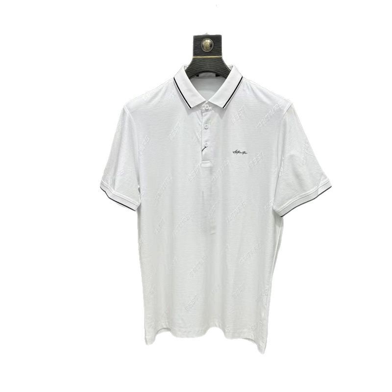 Sea Brand muška ljetna polo majica s kratkim rukavima, mercerizirana pamuk mješavina, kontrastne boje, elastičan kroj, model 2Y098A