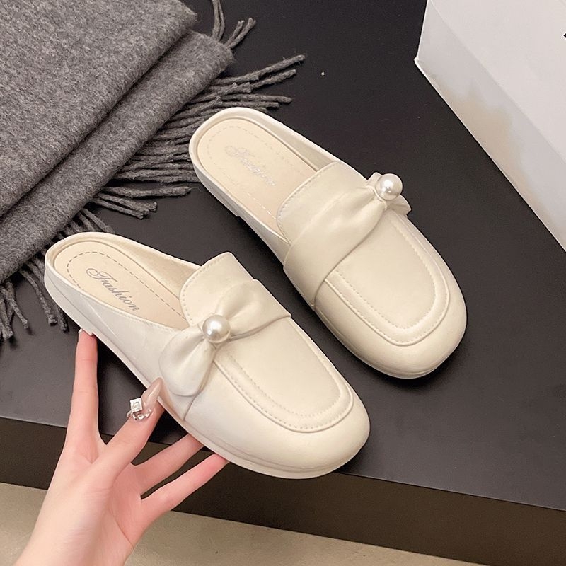 Ženske papuče u korejskom stilu, slatke i udobne slip-on sandale za svakodnevnu upotrebu i plažu