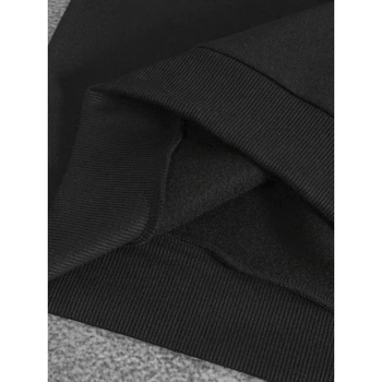 Европейски и американски стил мъжки суитшърт с буквен принт, готик дизайн, модерен градски уличен стил, есен 2025