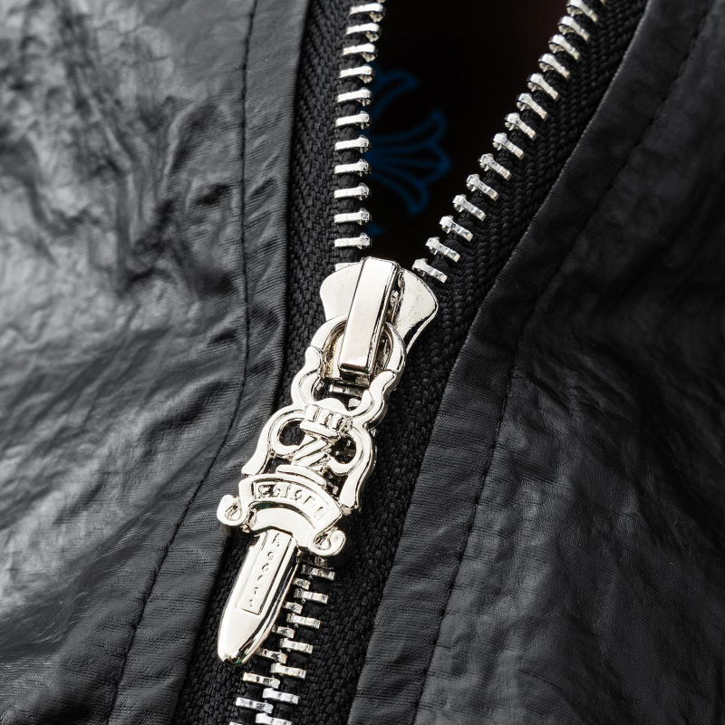 Американски стил 2025 пролетно-есенно PU яке за мъже с бродерия, ежедневна луксозна външна дреха