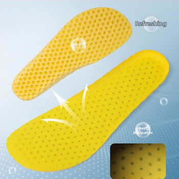 Vložka do topánok s štruktúrou bunkovej, bylinným deodorantom, mimoriadne mäkká, vysoká elasticita, unisex