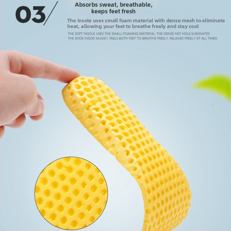 Vložka do topánok s štruktúrou bunkovej, bylinným deodorantom, mimoriadne mäkká, vysoká elasticita, unisex
