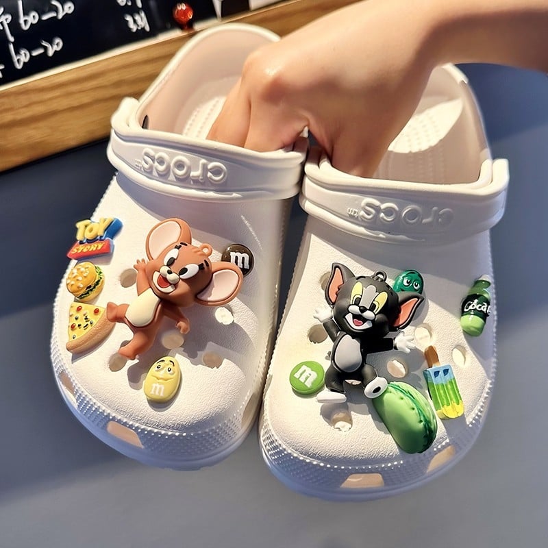 DIY dodatak za Crocs – cvjetna kopča za papuče s motivima miša i mačke