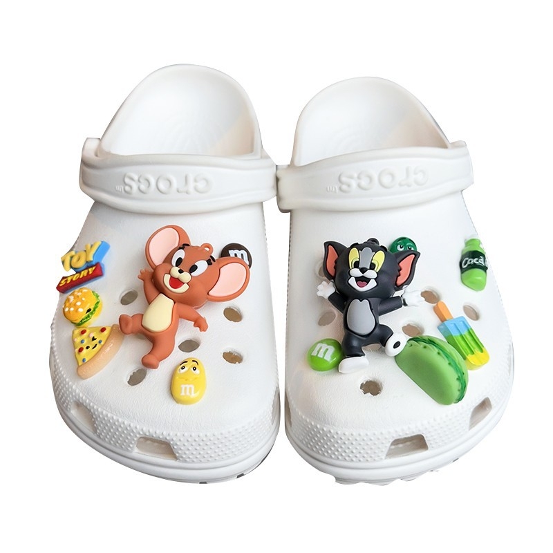 DIY dodatak za Crocs – cvjetna kopča za papuče s motivima miša i mačke