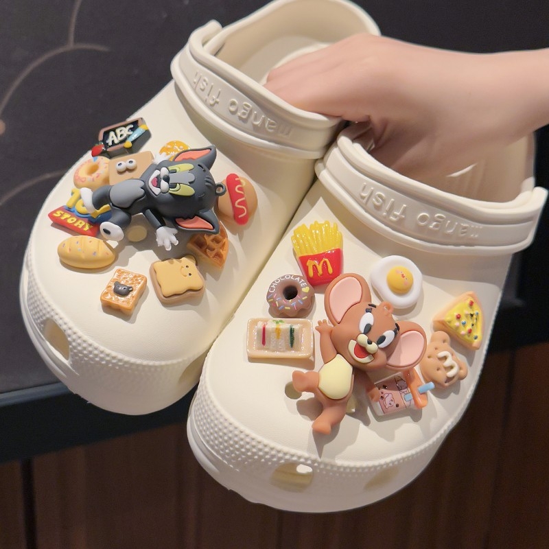 DIY dodatak za Crocs – cvjetna kopča za papuče s motivima miša i mačke