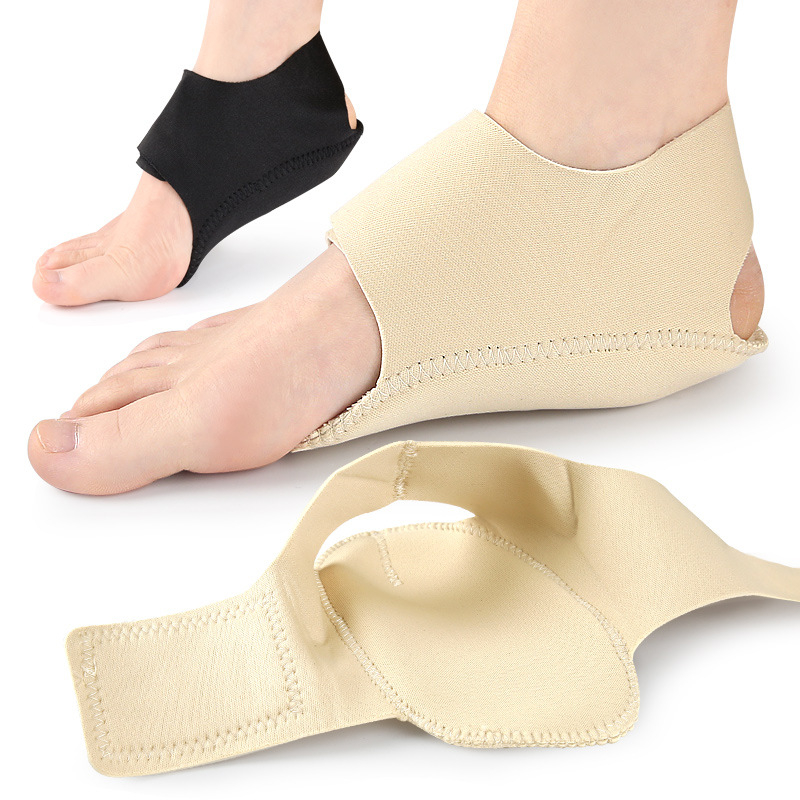 Krevet za petu s Velcro trakom za luk i podršku ploskog stopala, mek đon s tlom, povećanje visine pete